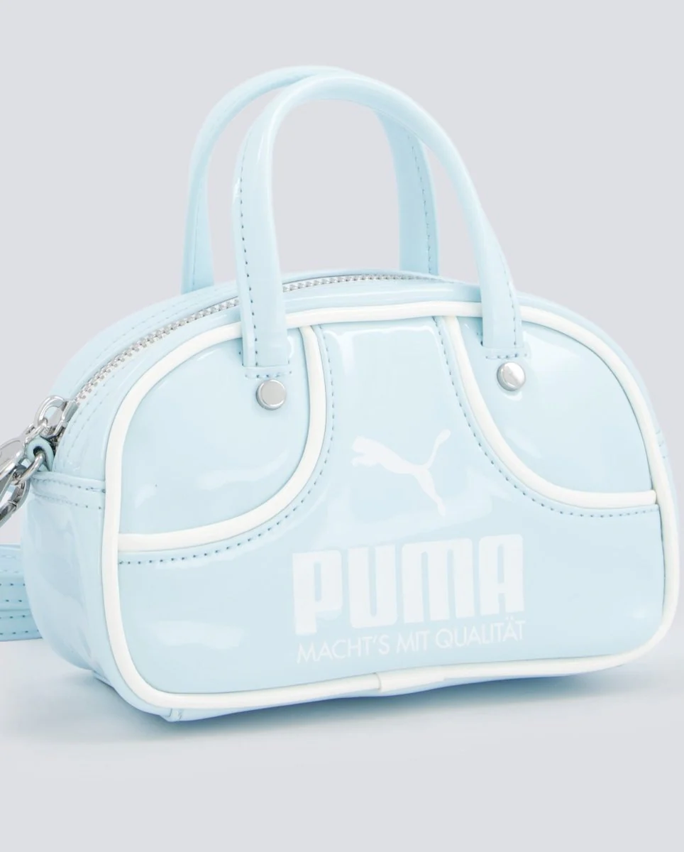 Bolso Puma 1976 Micro Grip Bag Azul 1L Mujer - Image 2