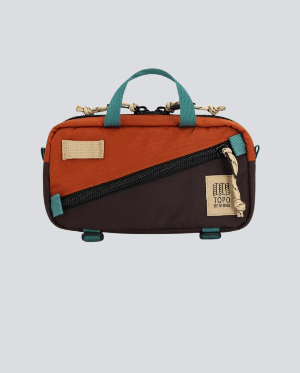 Bolso Topo Designs Mini Quick Pack Marrrón Y Naranja Unisex
