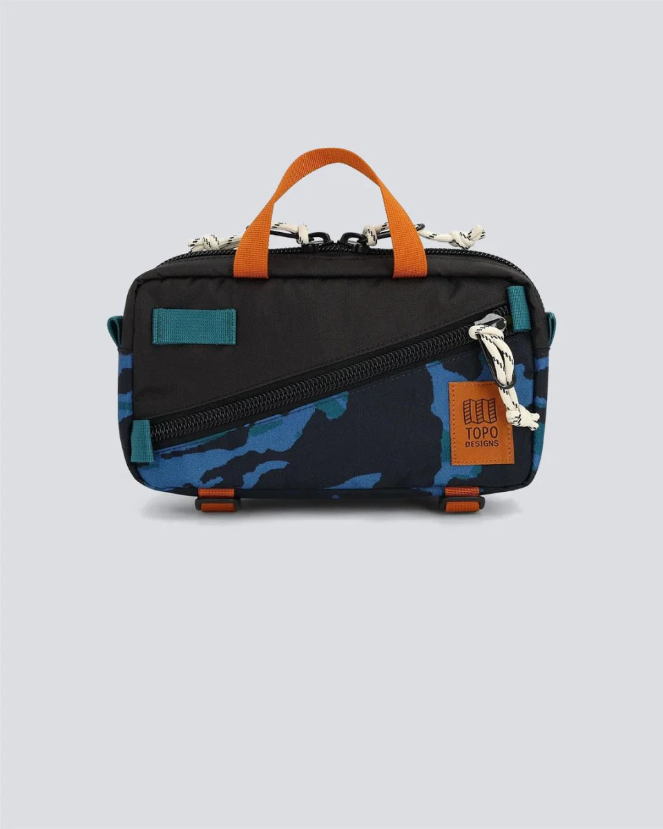 Bolso Topo Designs Mini Quick Pack Negro y Naranja Unisex