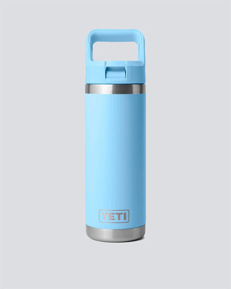 Botella Yeti Rambler C Straw Azul Claro 18 Oz
