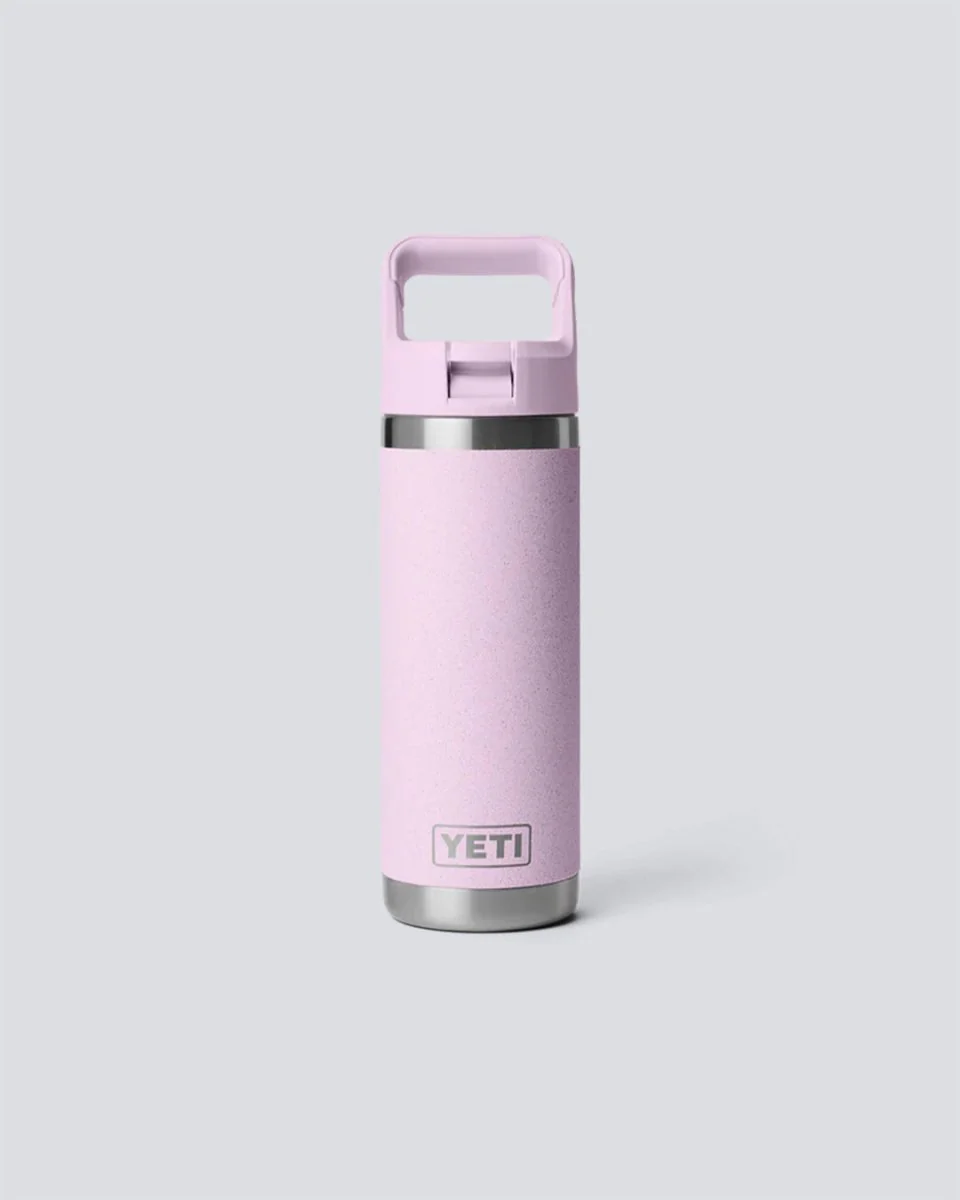 Botella Yeti Rambler C Straw Rosa 18 Oz