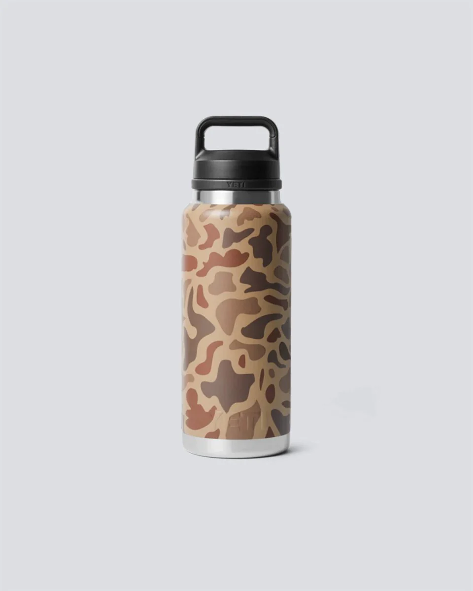 Botella Yeti Rambler Chug Marrón Camuflaje 36 Oz - Image 3