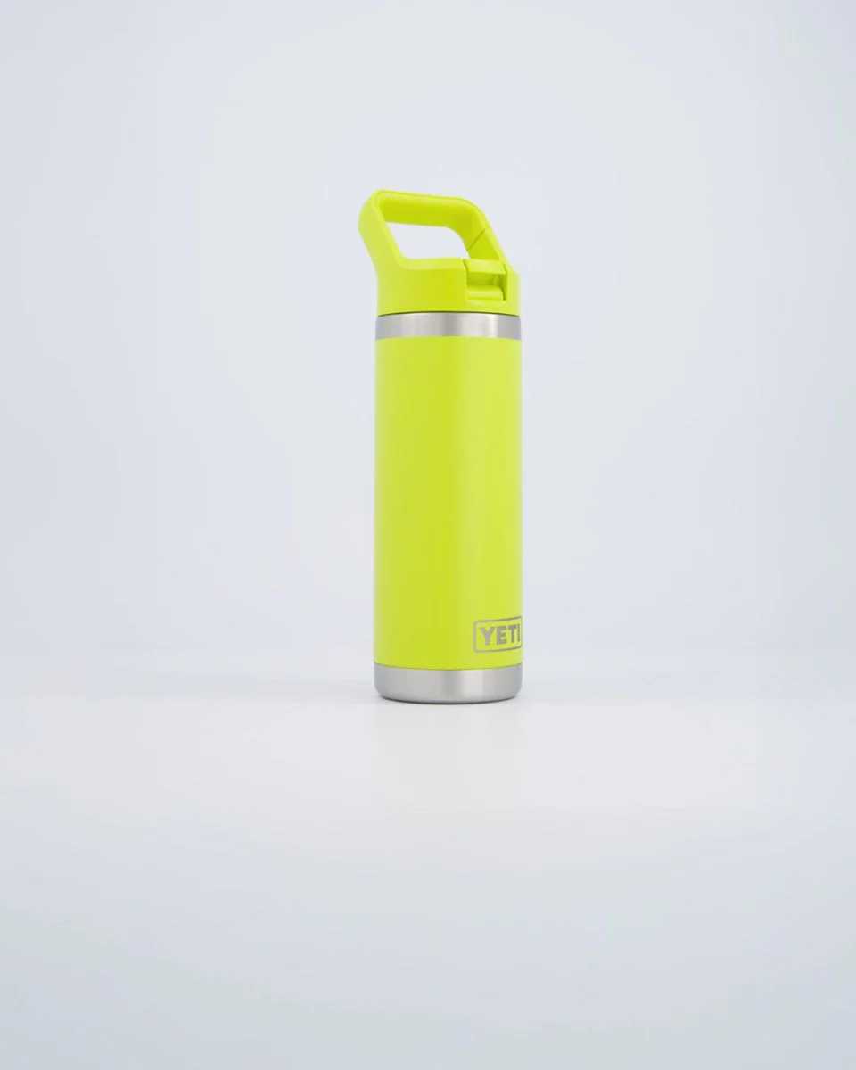 Botella Yeti Rambler Straw Amarillo 18 Oz