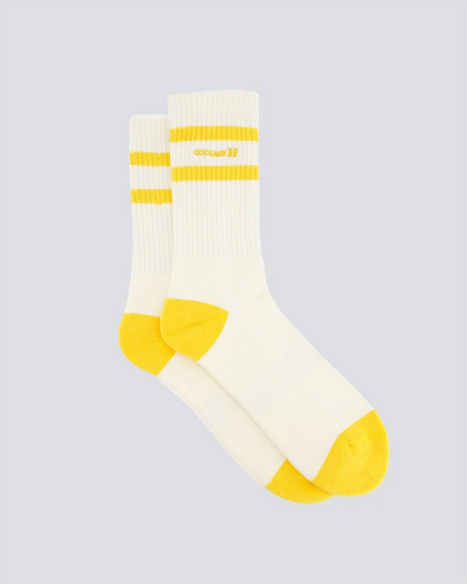 Calcetines Coolway Court Amarillo Unisex