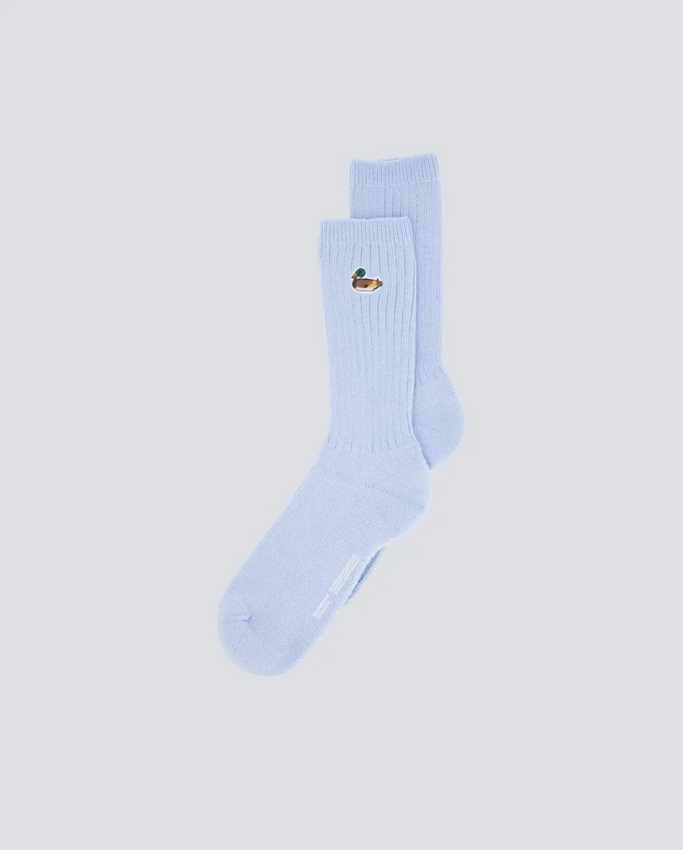 Calcetines Edmmond Studios Duck Azul Claro Unisex