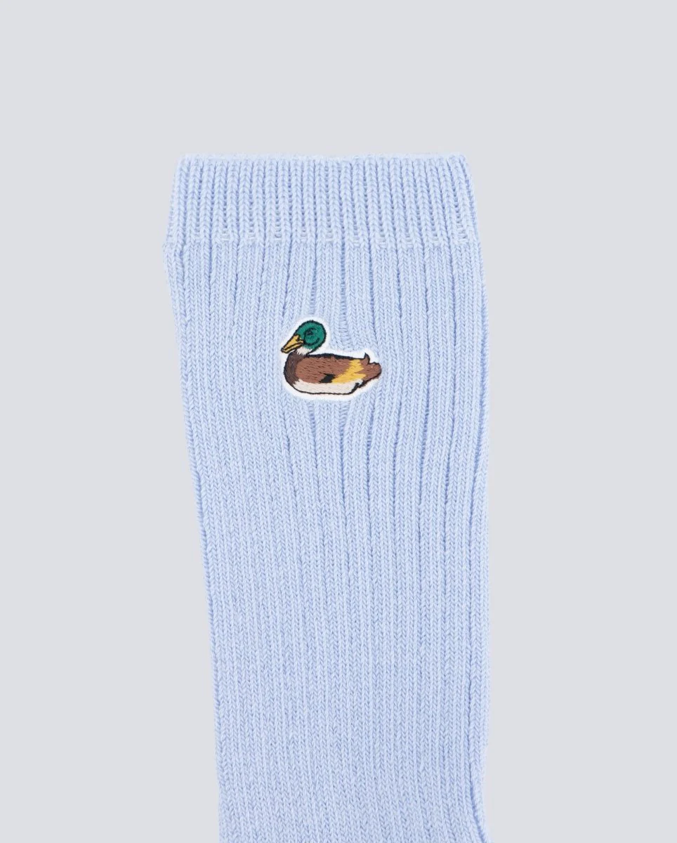 Calcetines Edmmond Studios Duck Azul Claro Unisex - Image 2