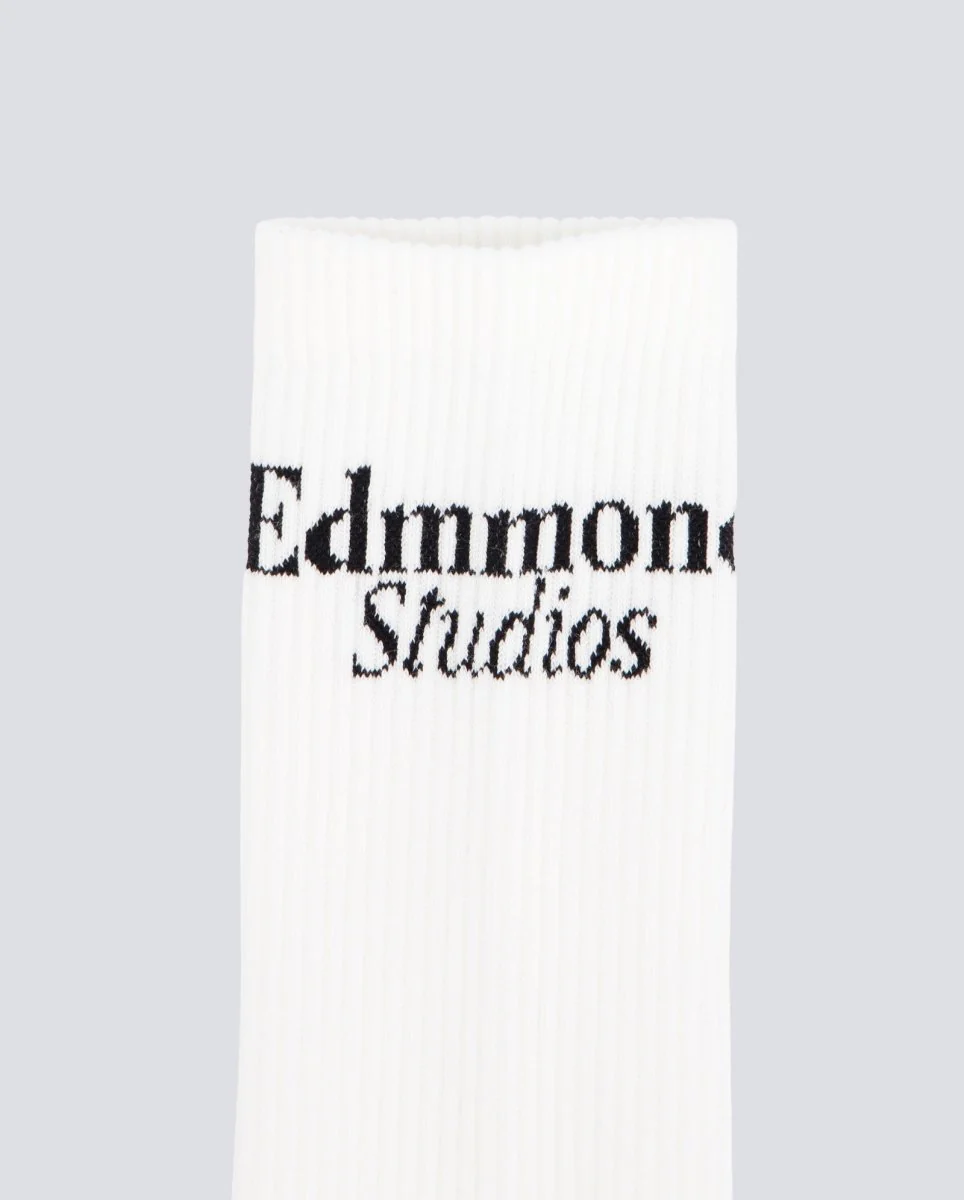 Calcetines Edmmond Studios Elak Blanco Unisex - Image 2