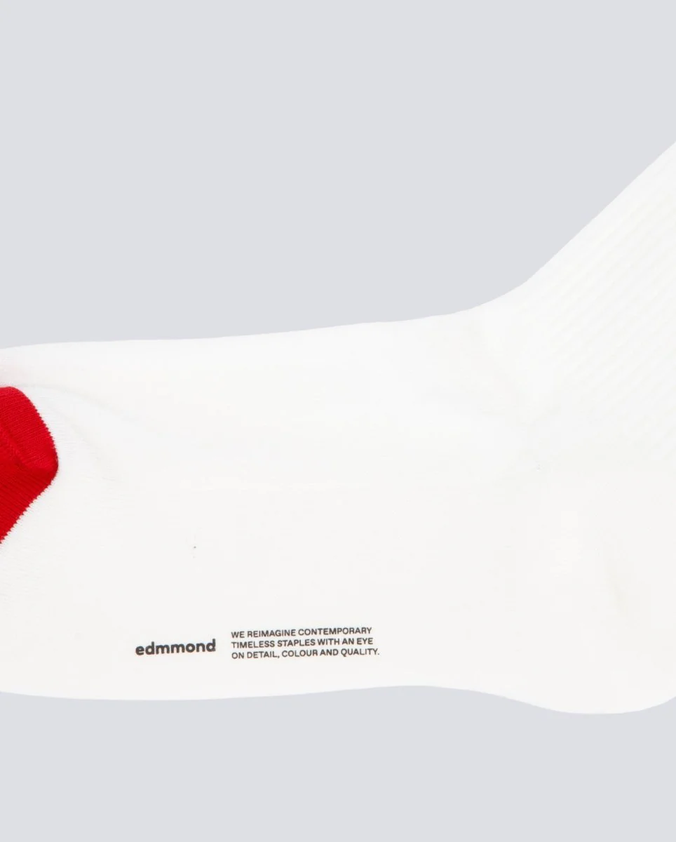 Calcetines Edmmond Studios Elak Blanco Unisex - Image 3