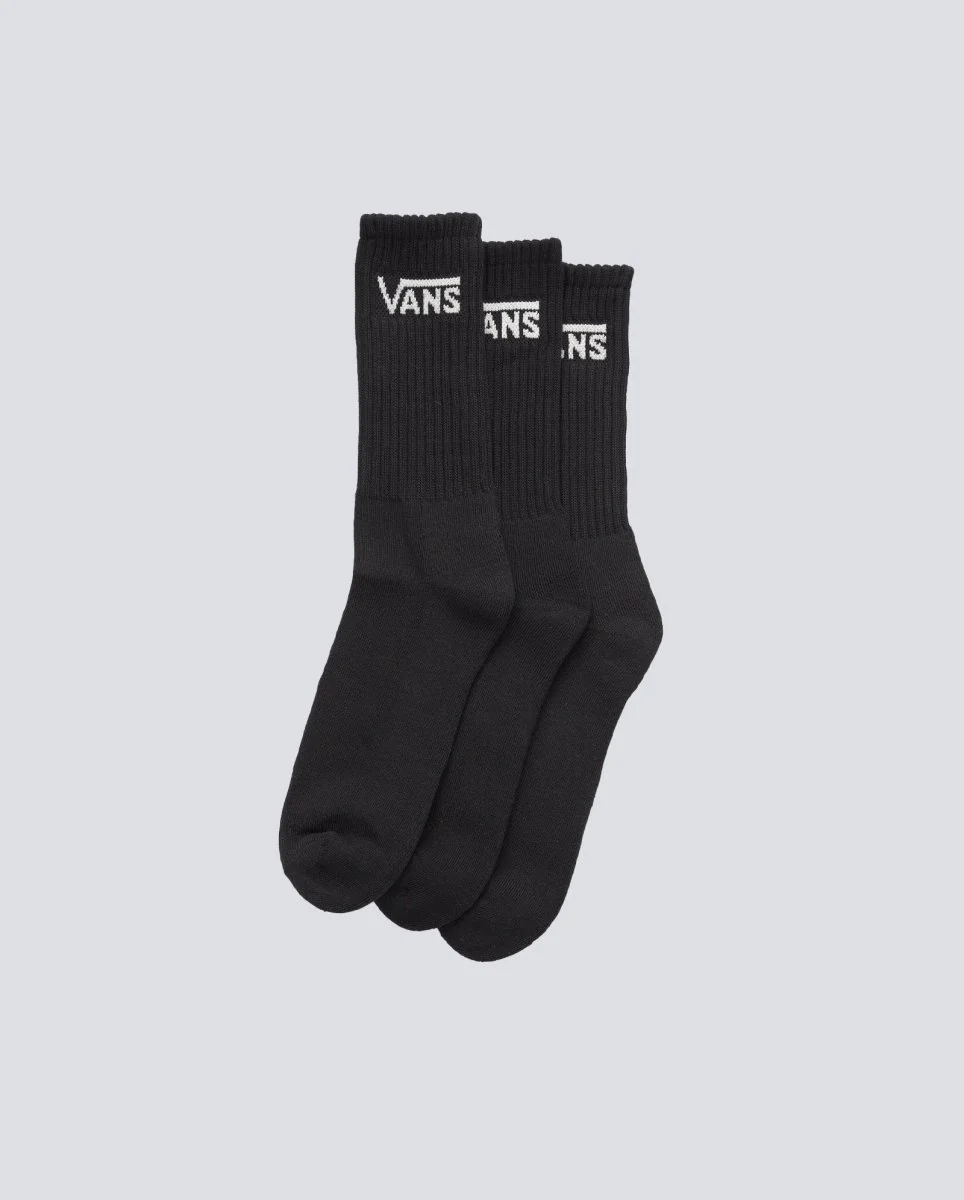 Calcetines Vans Classic Crew Rox Negro Unisex