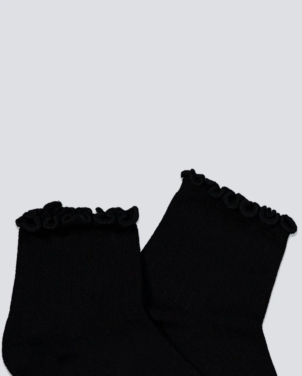Calcetines Vans Lettuce Have It Half Crew Negro Mujer - Image 3