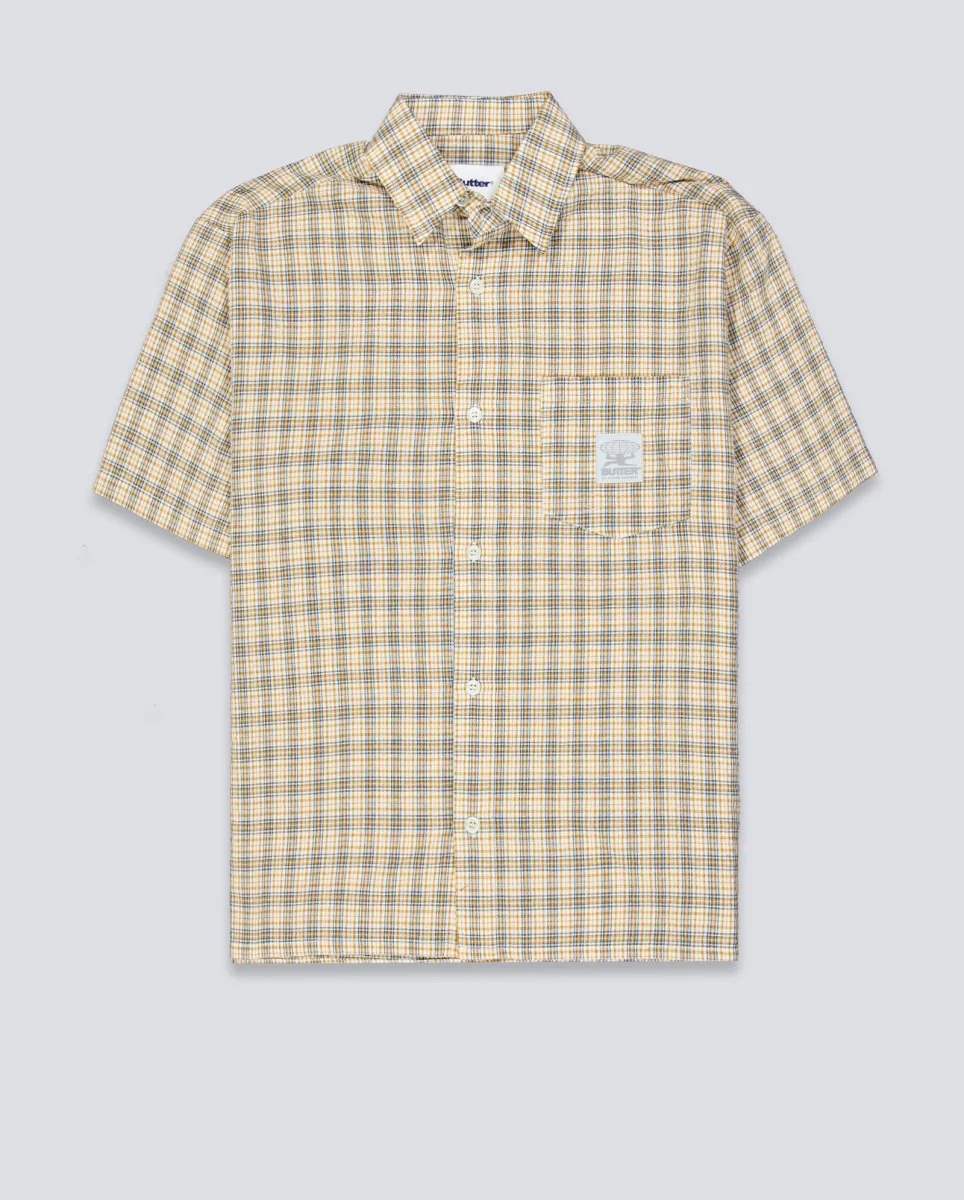 Camisa Butter Goods Equipment Beige Unisex