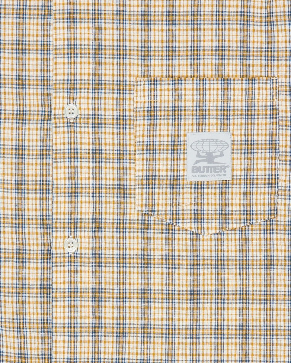 Camisa Butter Goods Equipment Beige Unisex - Image 4