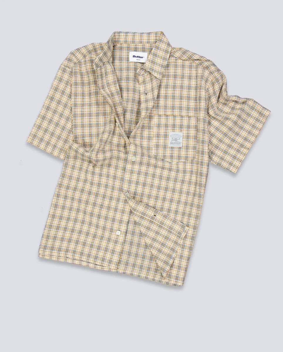 Camisa Butter Goods Equipment Beige Unisex - Image 5
