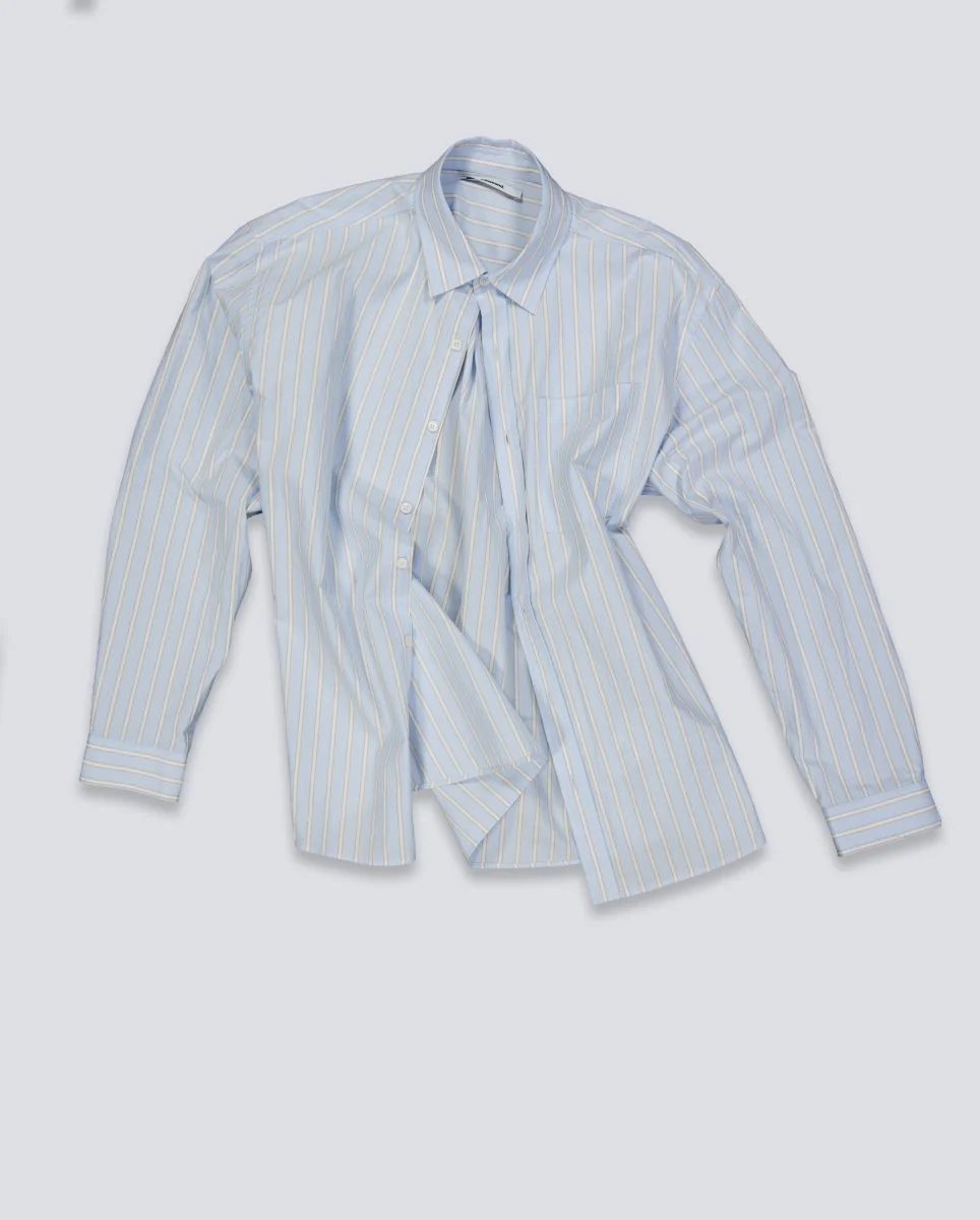 Camisa Edmmond Studio Sky Blue Azul Unisex - Image 2