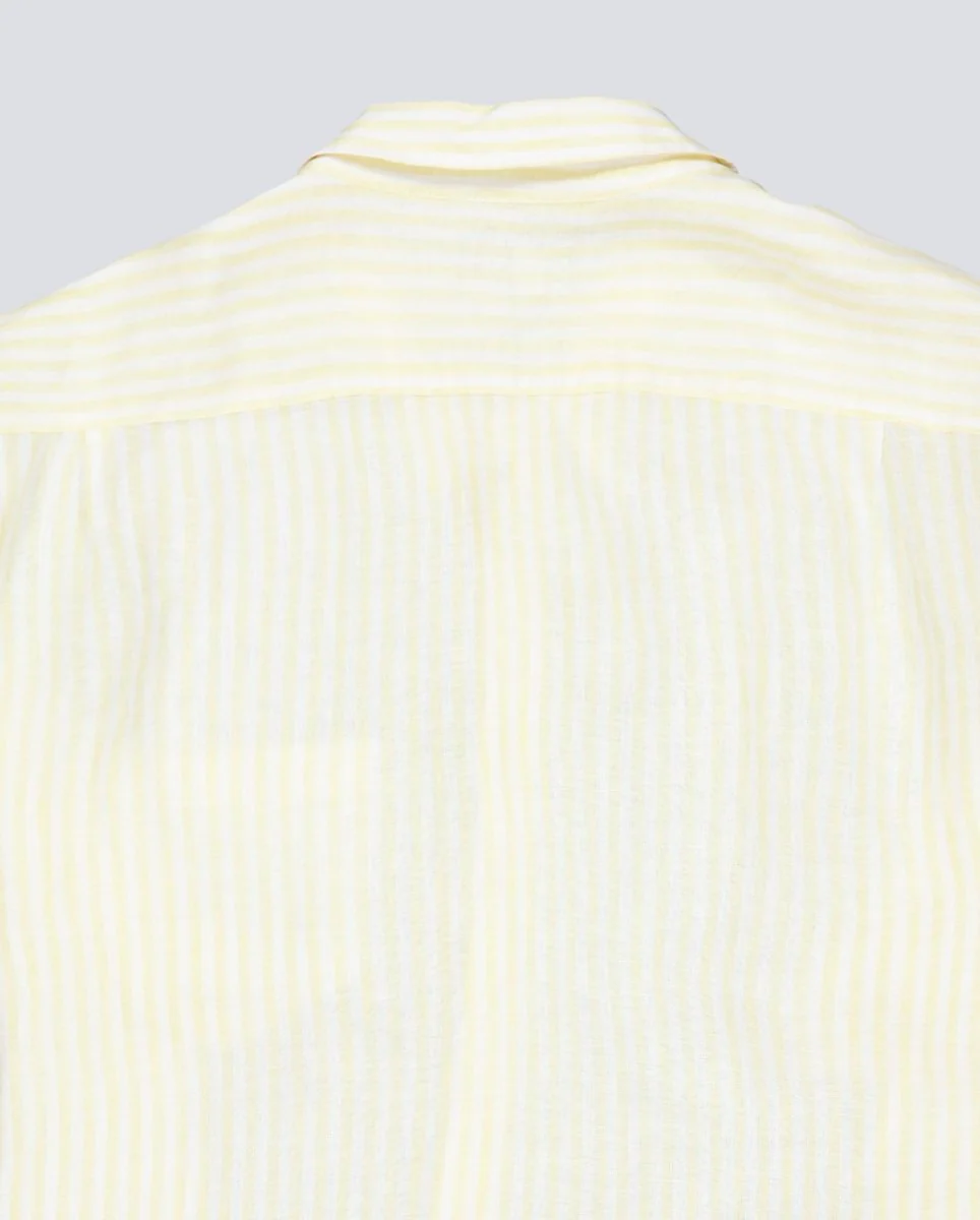 Camisa Lacoste Casual Manga Corta Azul Hombre - Image 4