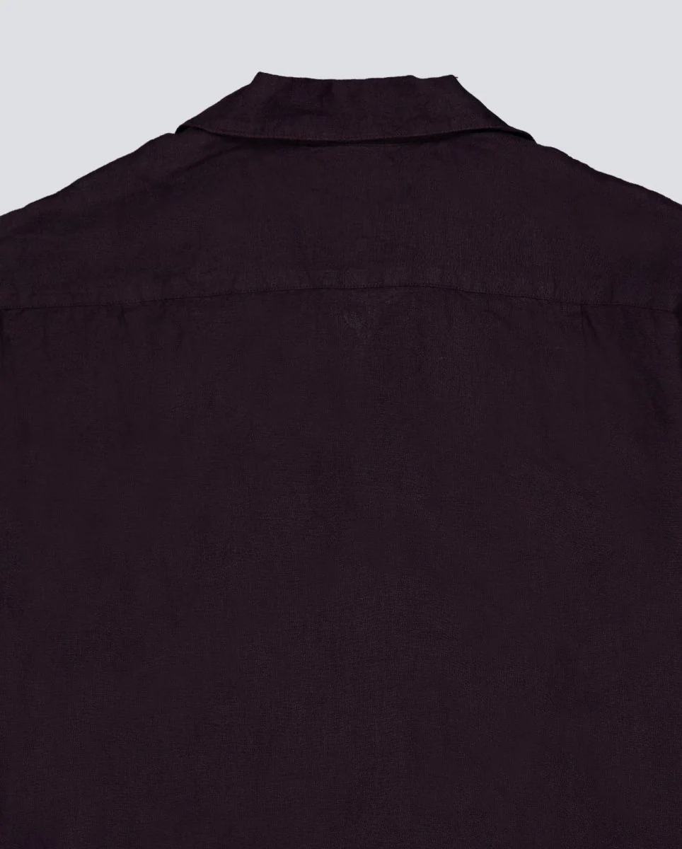 Camisa Lacoste Casual Manga Corta Marrón Hombre - Image 6