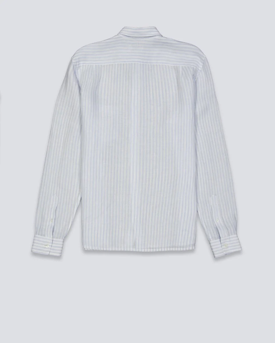 Camisa Lacoste Chemise Casual Manches Azul Hombre - Image 3