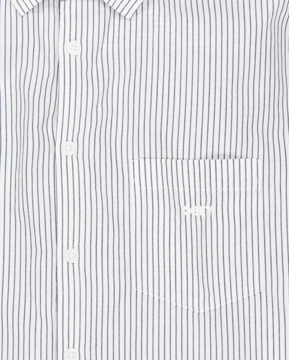 Camisa Obey Isaac Negro Multicolor Hombre - Image 3