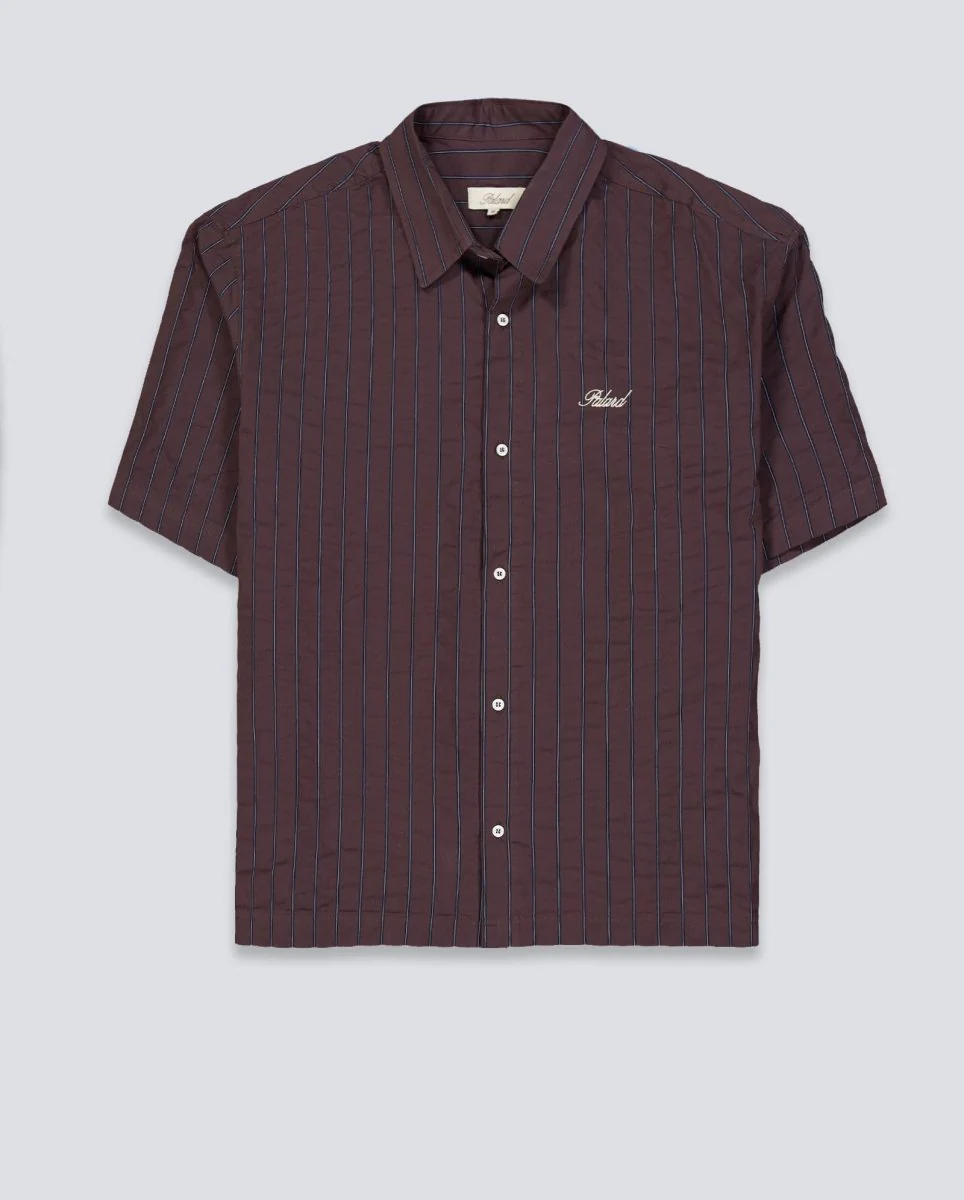Camisa Palard Chateaux Fondant Boxy Marrón Hombre