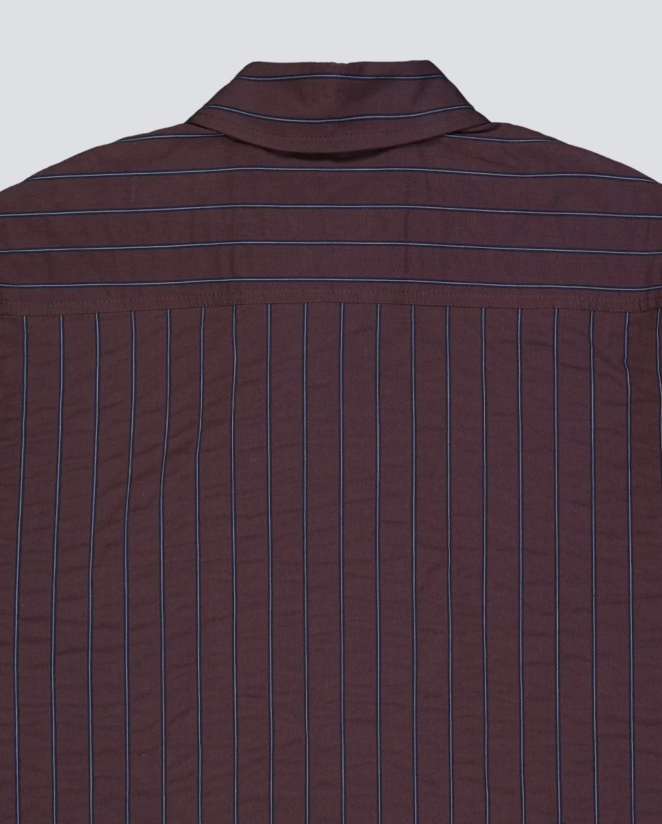 Camisa Palard Chateaux Fondant Boxy Marrón Hombre - Image 4