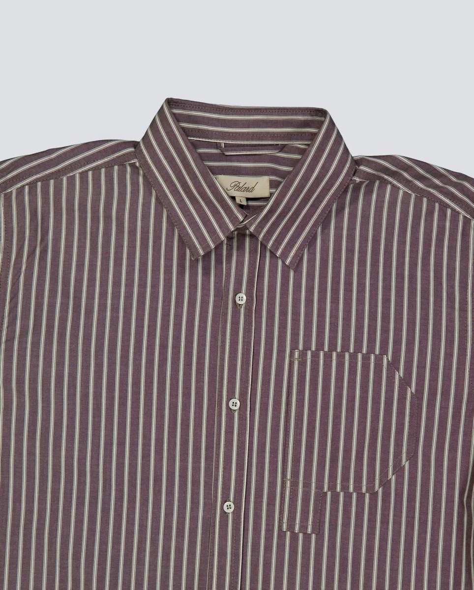 Camisa Palard Merlot Marrón Unisex - Image 2