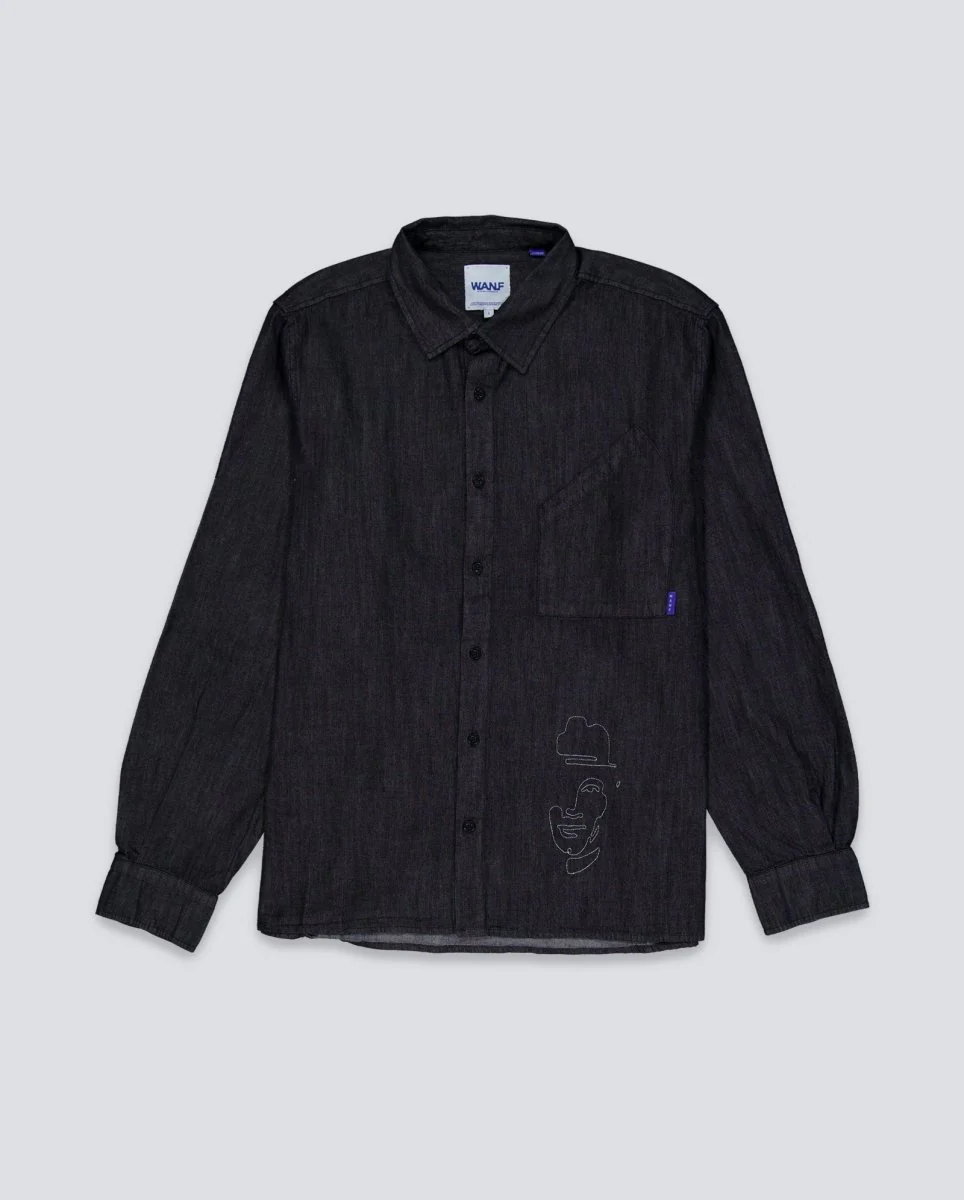 Camisa We Are Not Friends Work The Details Negro Unisex