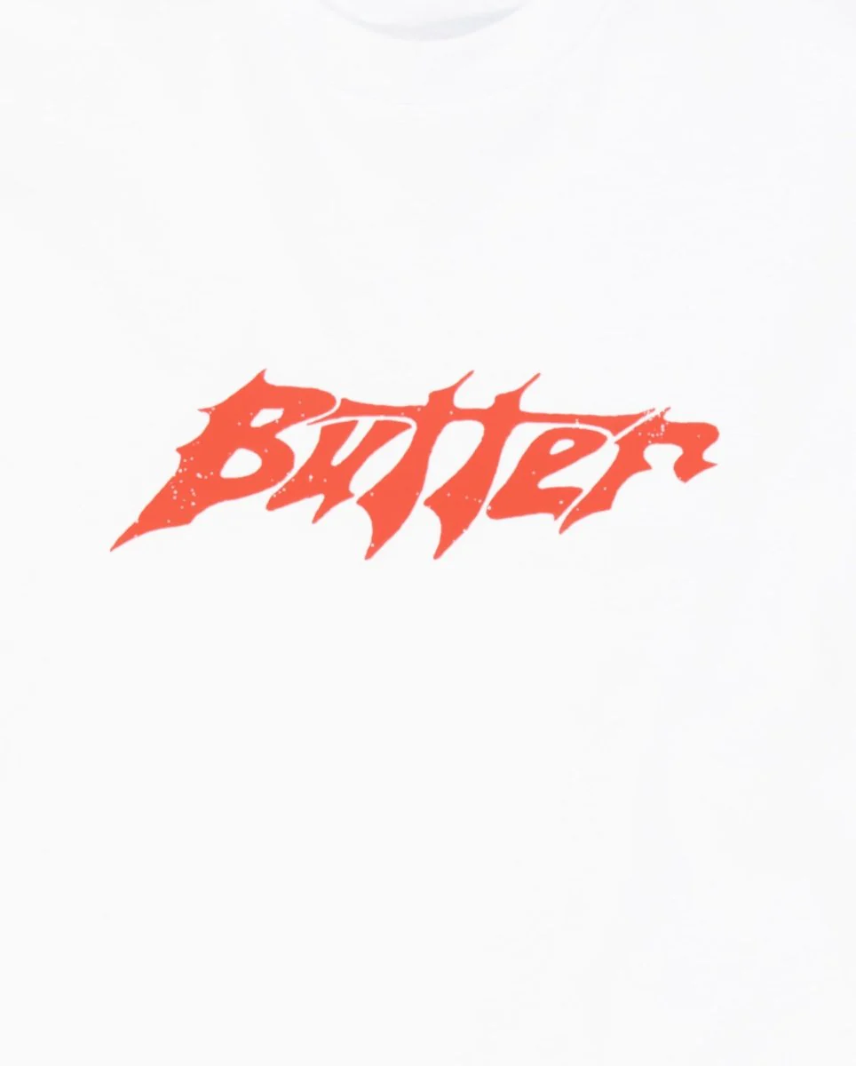 Camiseta Butter Goods Amplify Blanca Unisex - Image 3