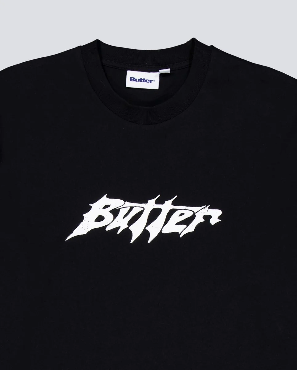 Camiseta Butter Goods Amplify Negra Unisex - Image 5