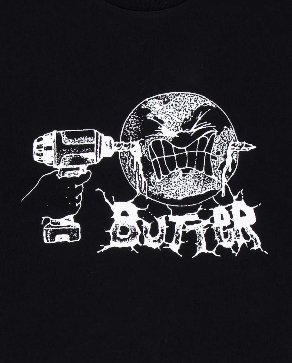 Camiseta Butter Goods Drill Negra Unisex - Image 5