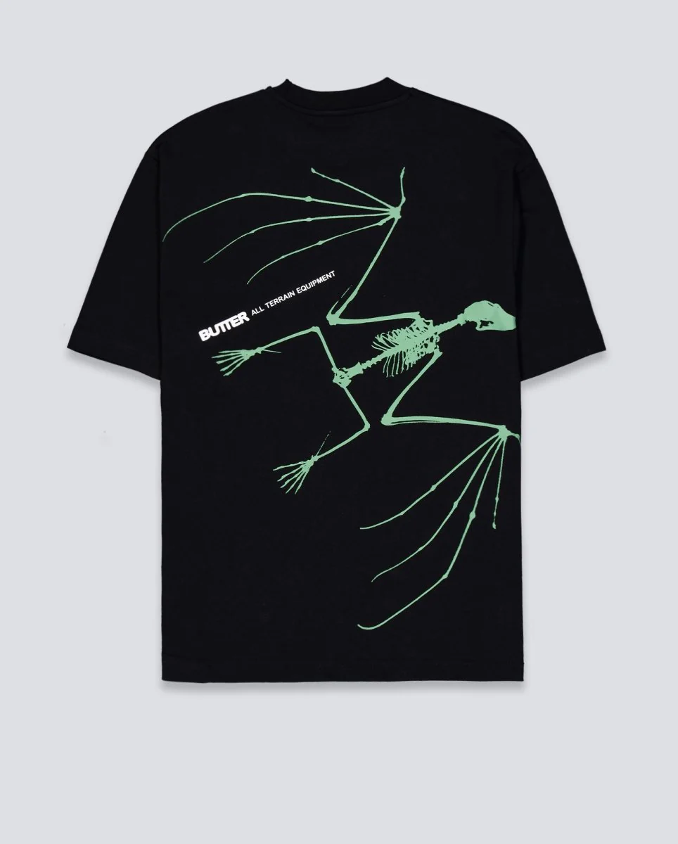 Camiseta Butter Goods Nocturnal Negro Unisex - Image 3