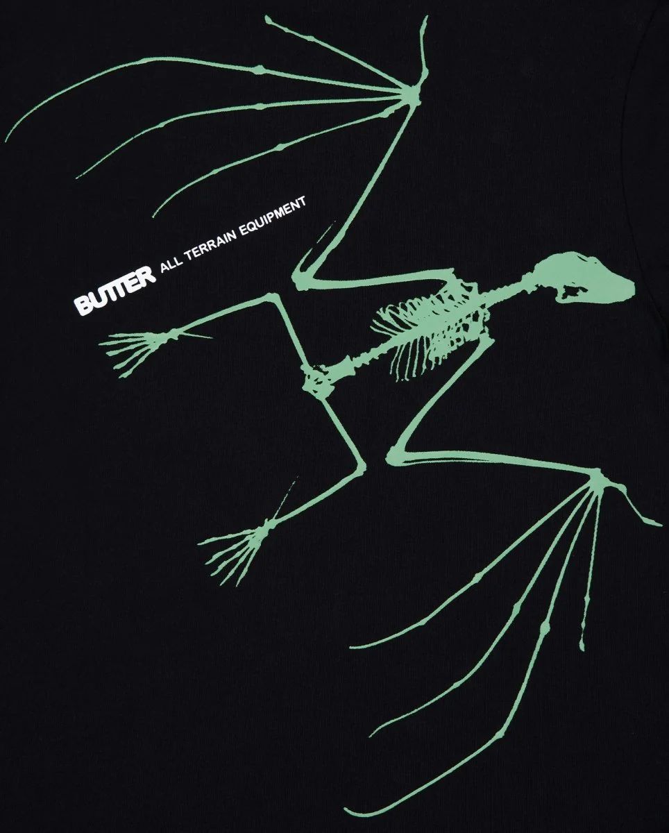 Camiseta Butter Goods Nocturnal Negro Unisex - Image 4