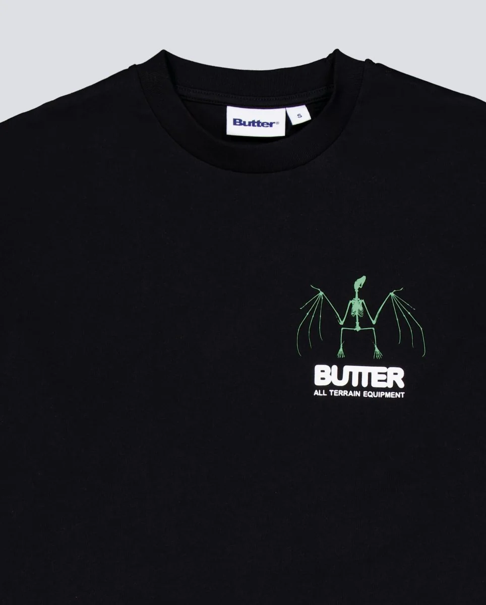 Camiseta Butter Goods Nocturnal Negro Unisex - Image 5