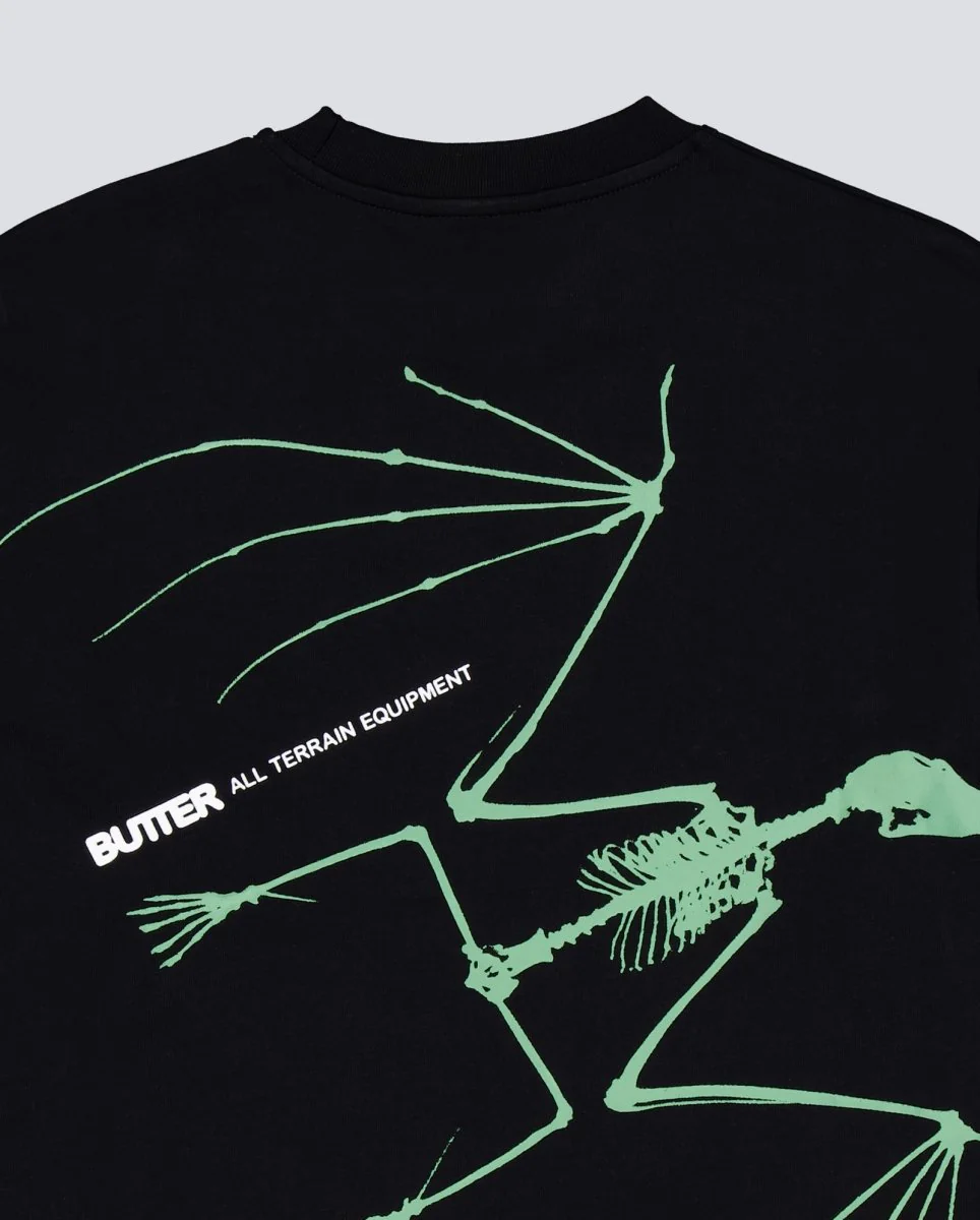 Camiseta Butter Goods Nocturnal Negro Unisex - Image 6