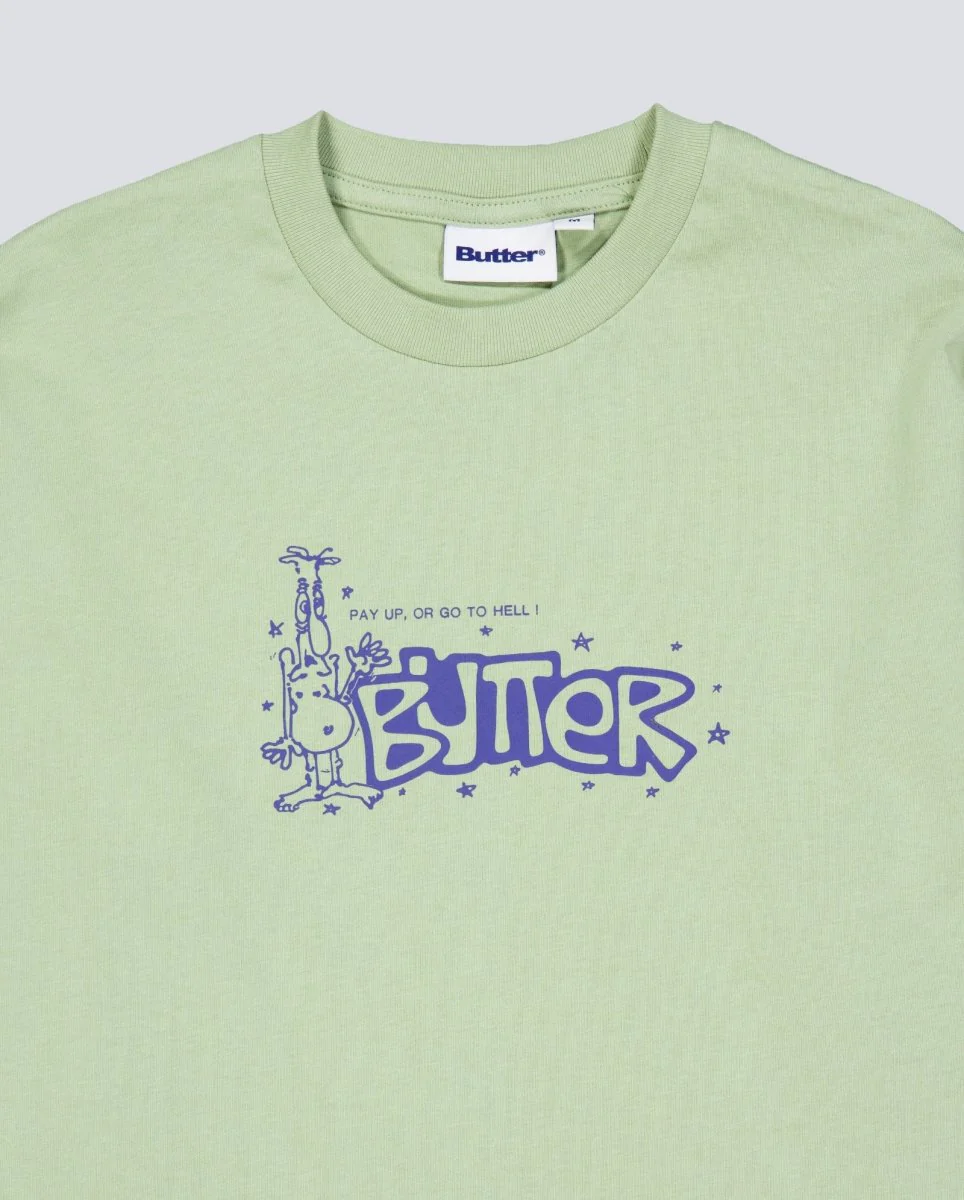 Camiseta Butter Goods Pay Up Verde Unisex - Image 5