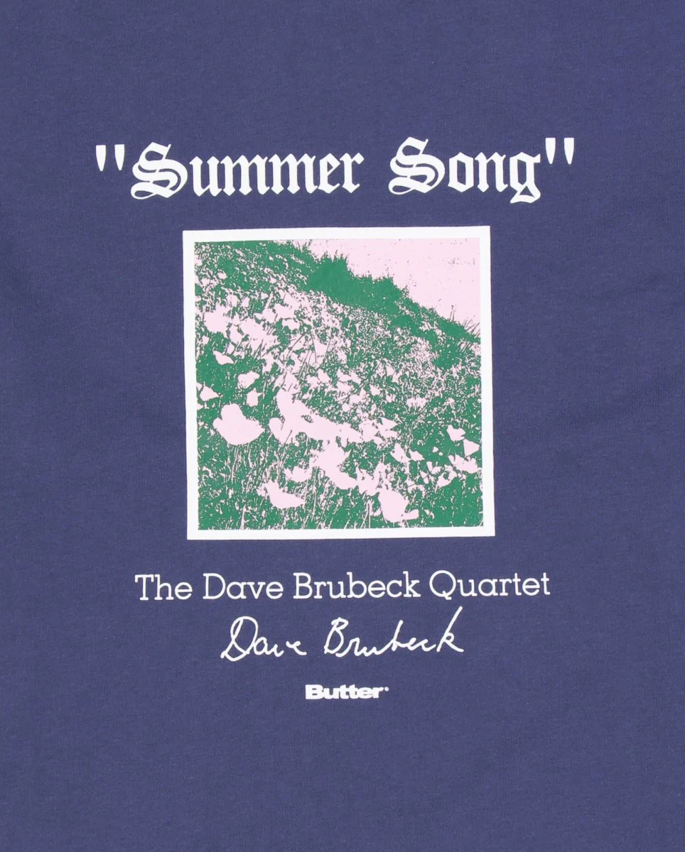 Camiseta Butter Goods Summer Song Azul Unisex - Image 4