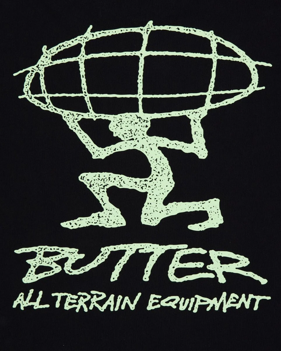 Camiseta Butter Goods Terrain Negra Unisex - Image 4