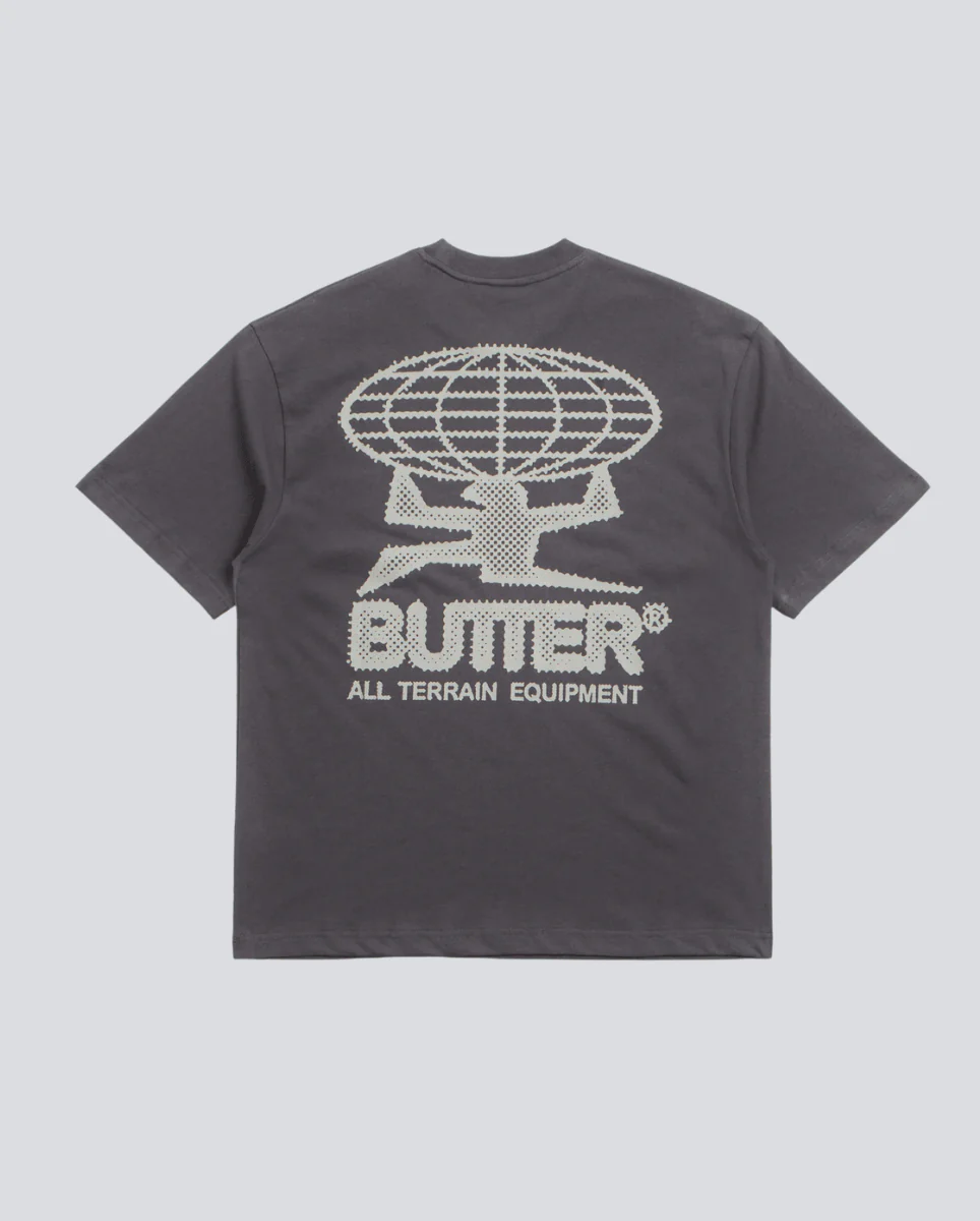 Camiseta Butter Goods Terrain Negra Unisex - Image 2