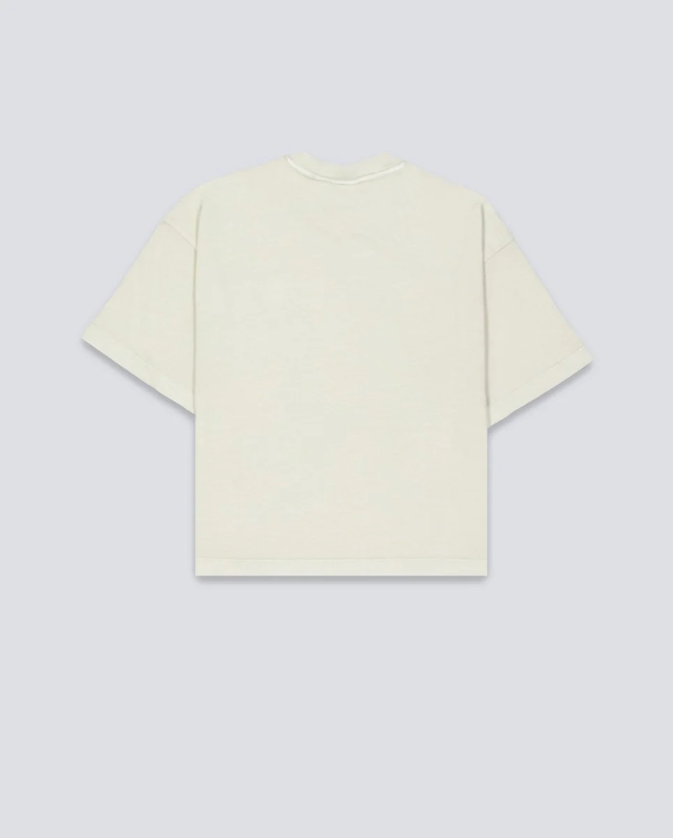 Camiseta Carhartt Wip Nelson Beige Mujer - Image 3