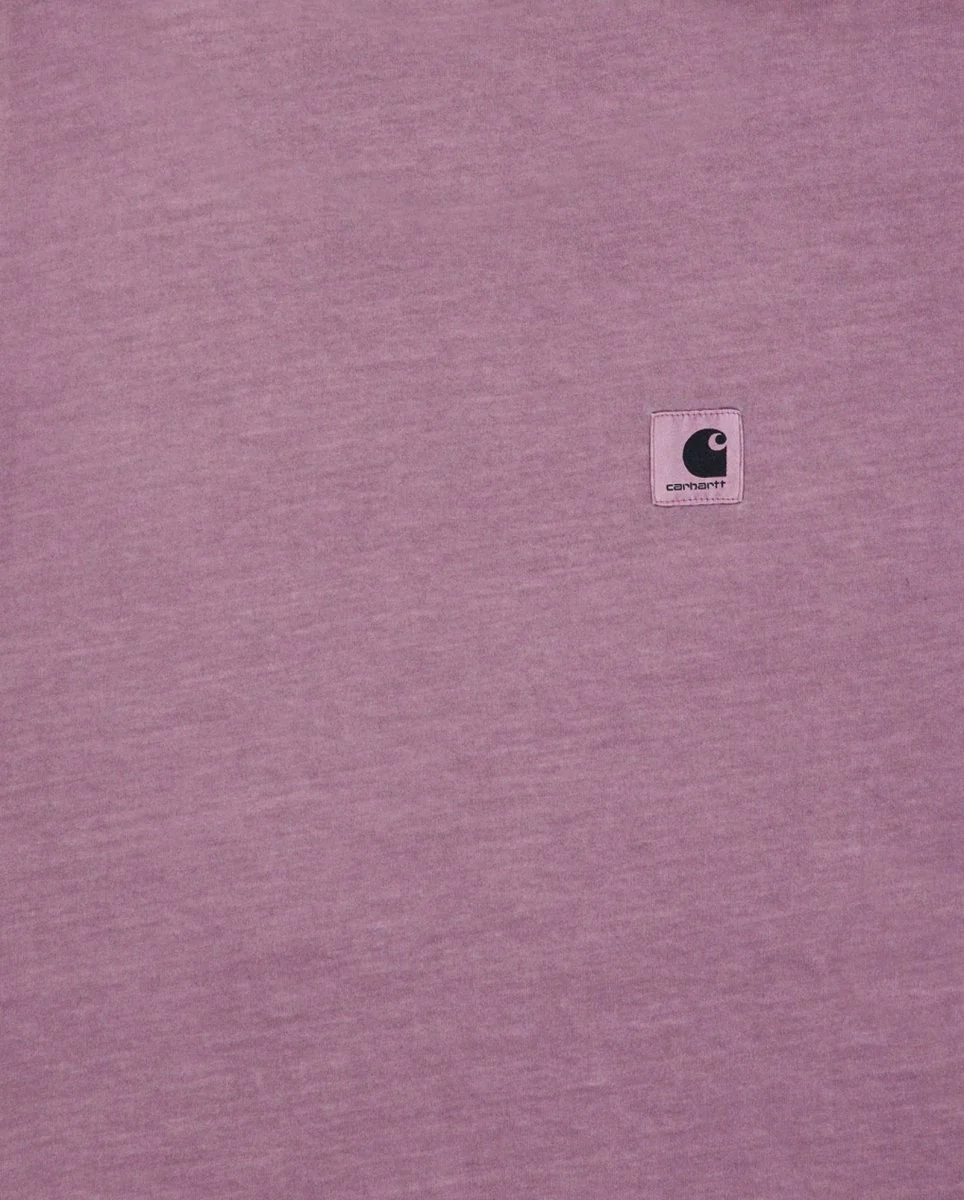 Camiseta Carhartt Wip Nelson Morado Mujer - Image 2