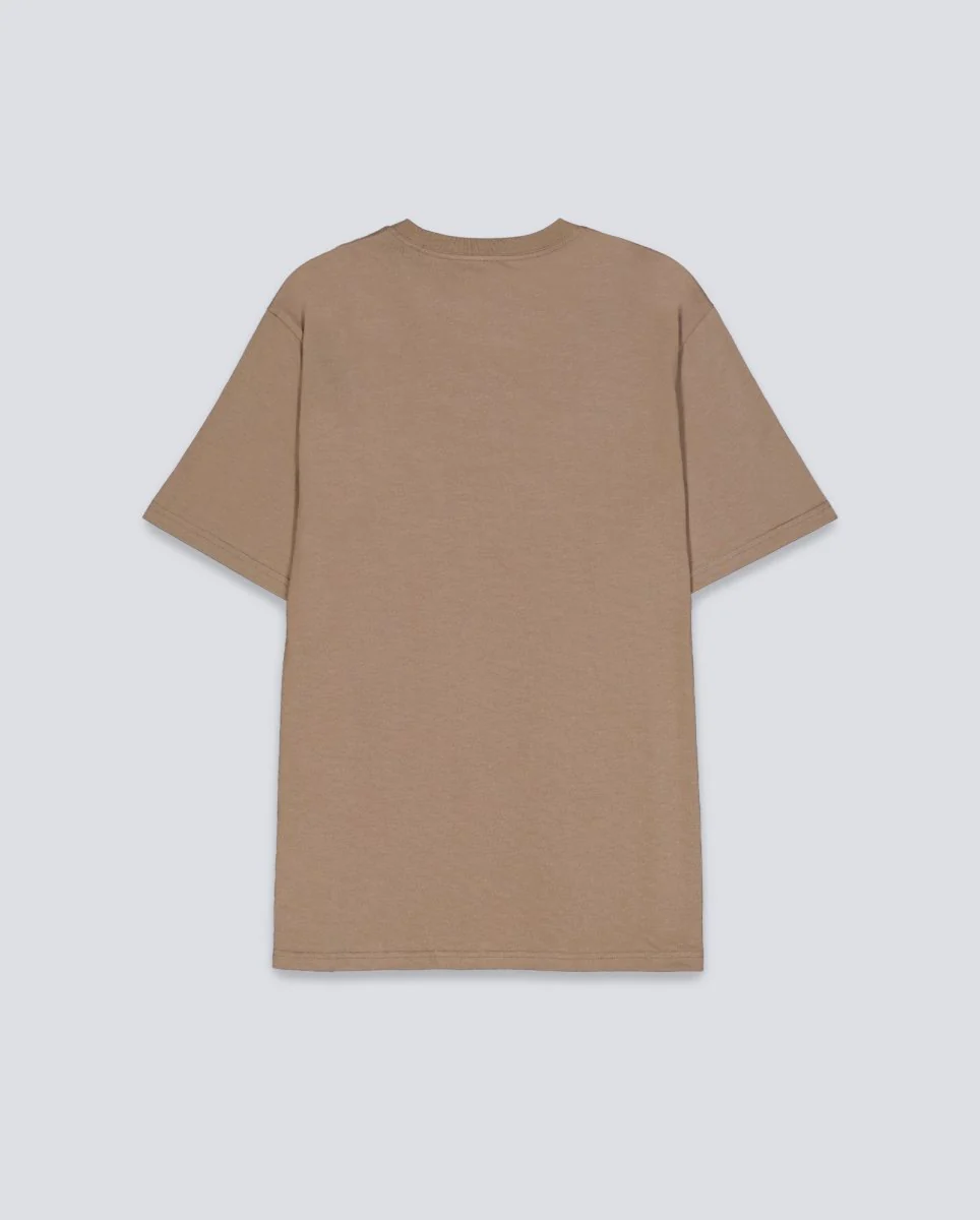 Camiseta Carhartt WIP S/S Pocket Beige Unisex - Image 2