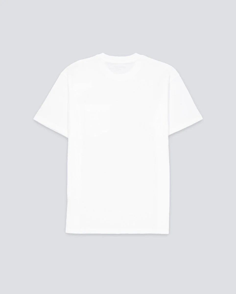 Camiseta Carhartt WIP S/S Pocket Heart Blanco Unisex - Image 3