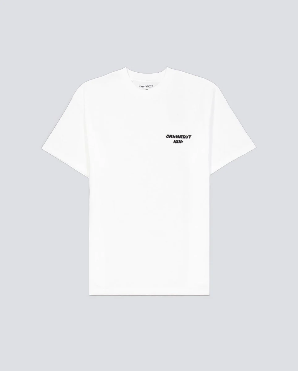 Camiseta Carhartt Wip Wiptopia Blanco Hombre