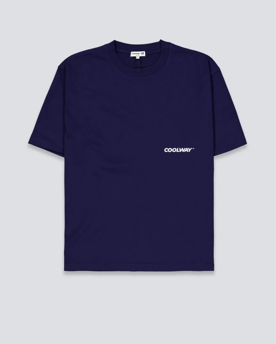 Camiseta Coolway Dual Azul Unisex