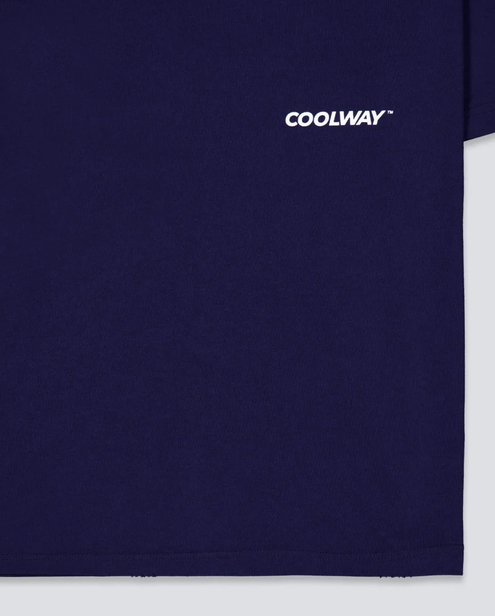 Camiseta Coolway Dual Azul Unisex - Image 5