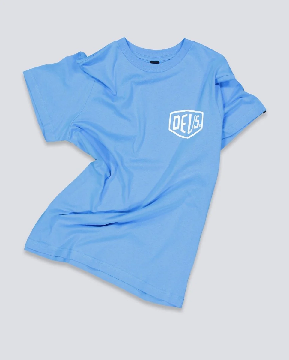 Camiseta Deus Biarritz Address Azul Unisex - Image 2