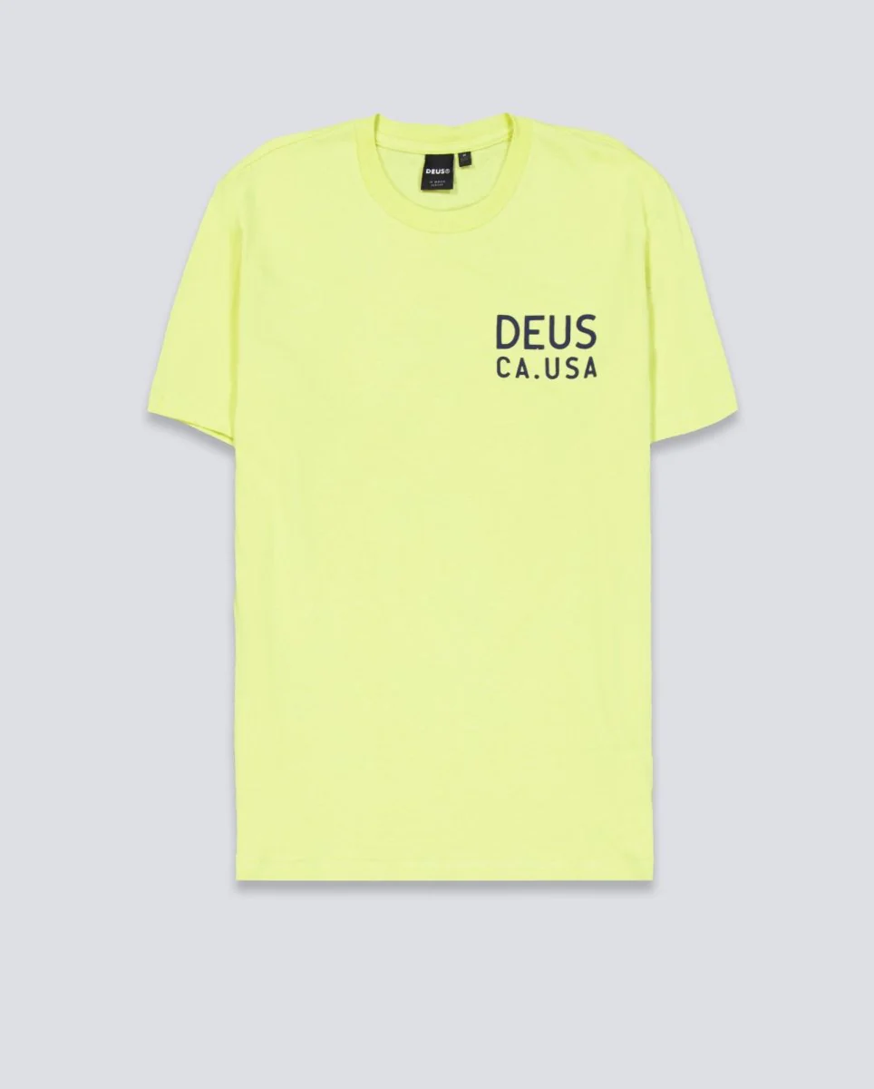 Camiseta Deus Camber Amarilla Unisex