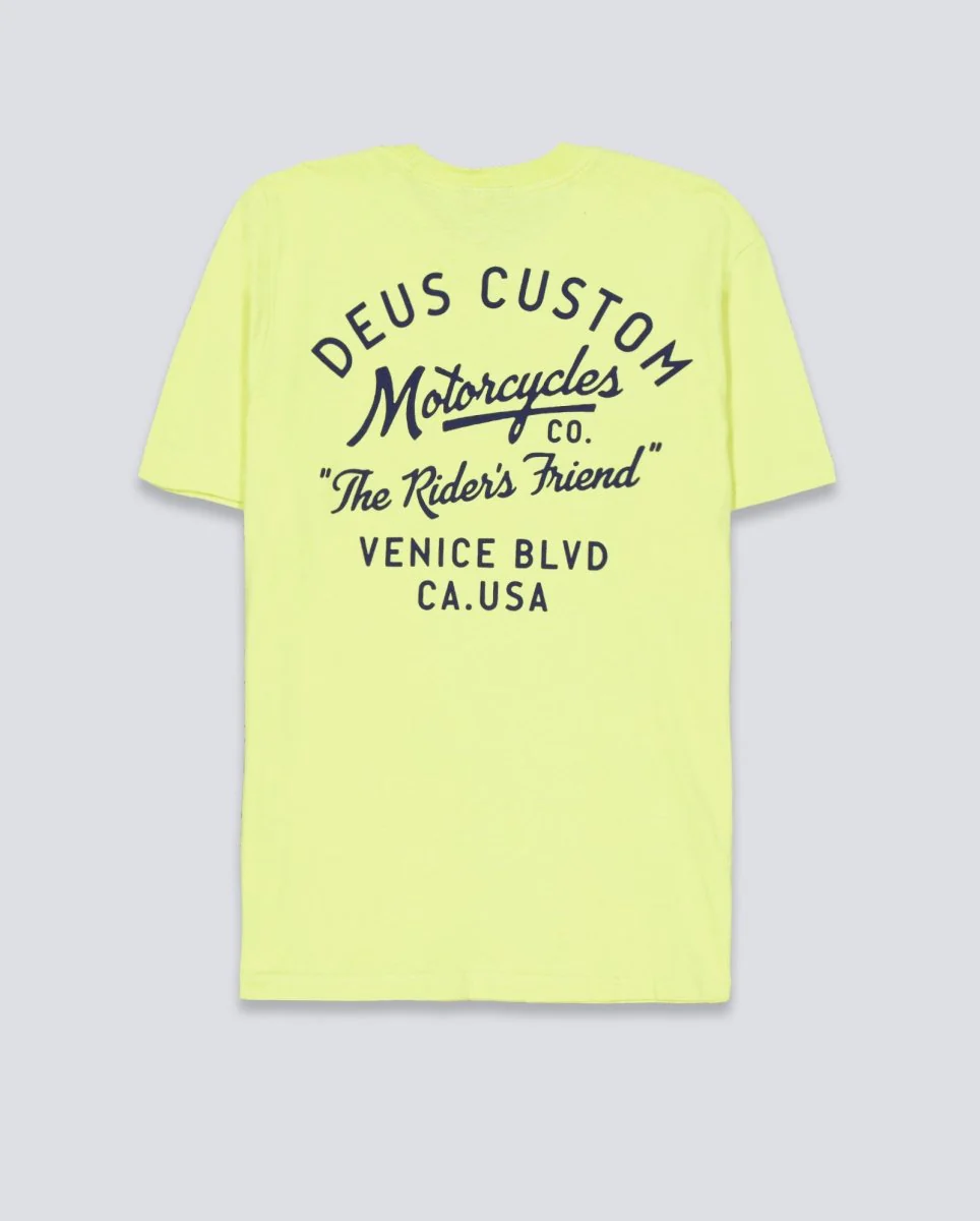 Camiseta Deus Camber Amarilla Unisex - Image 3