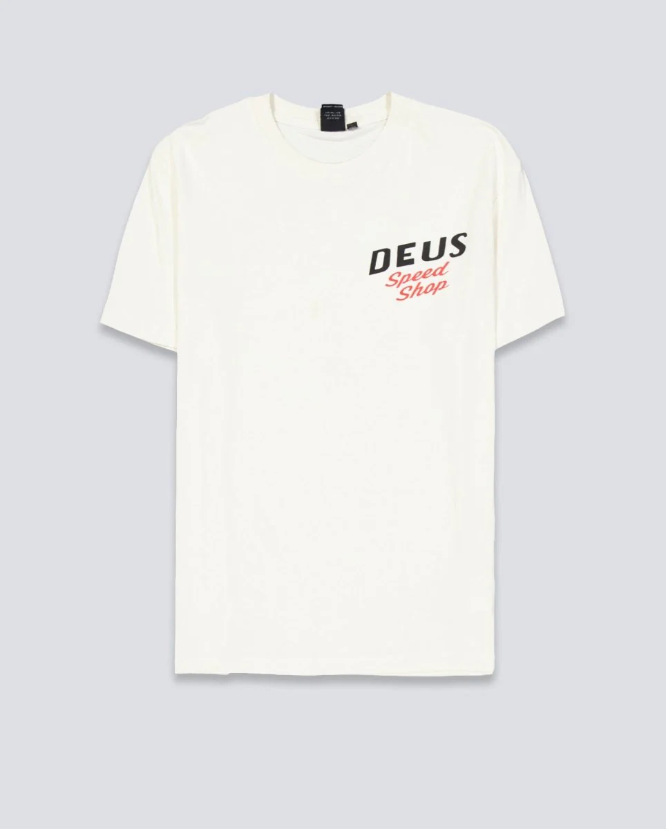 Camiseta Deus Dogleg Blanco Unisex
