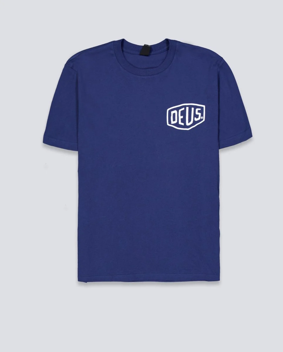 Camiseta Deus Harajuku Address Azul Unisex - Image 2