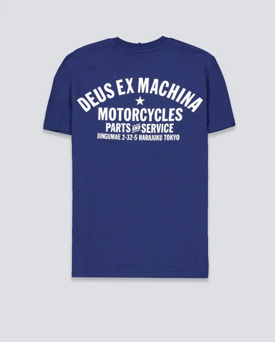 Camiseta Deus Harajuku Address Azul Unisex - Image 3